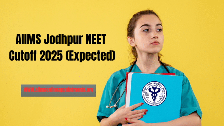 AIIMS Jodhpur NEET Cutoff 2025 (Expected)